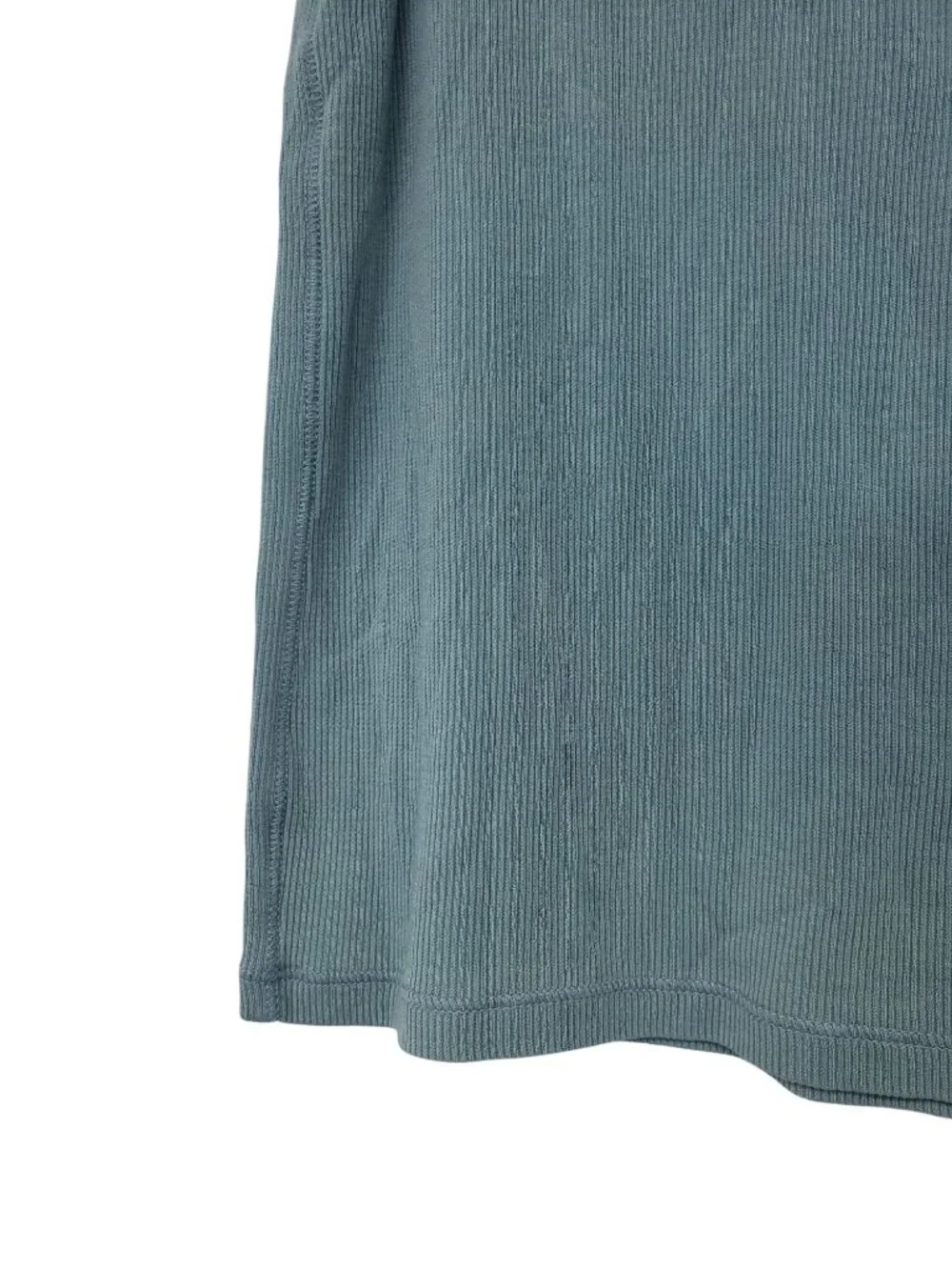 All Saints Light Blue Ribbed Tank Top Rink Tank US 6 Allsaints - Picture 3 of 11